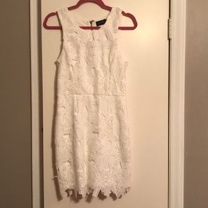 ASTR women’s size M white dress